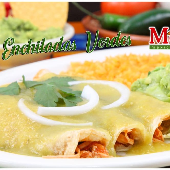 Enchiladas Verdes.