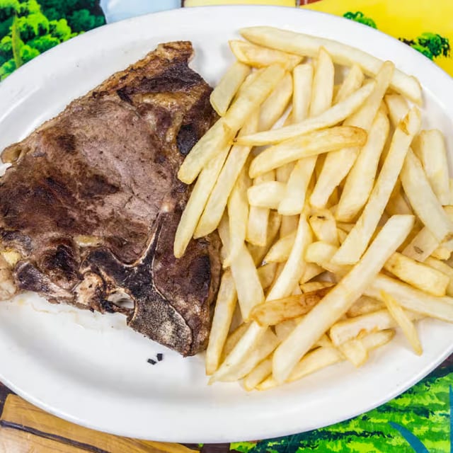 Steak Americano.
