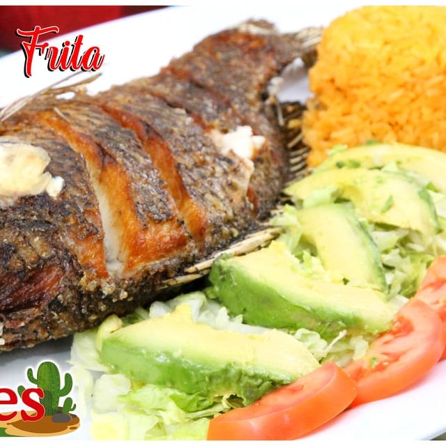 Mojarra Frita / Fried Sea Bream.