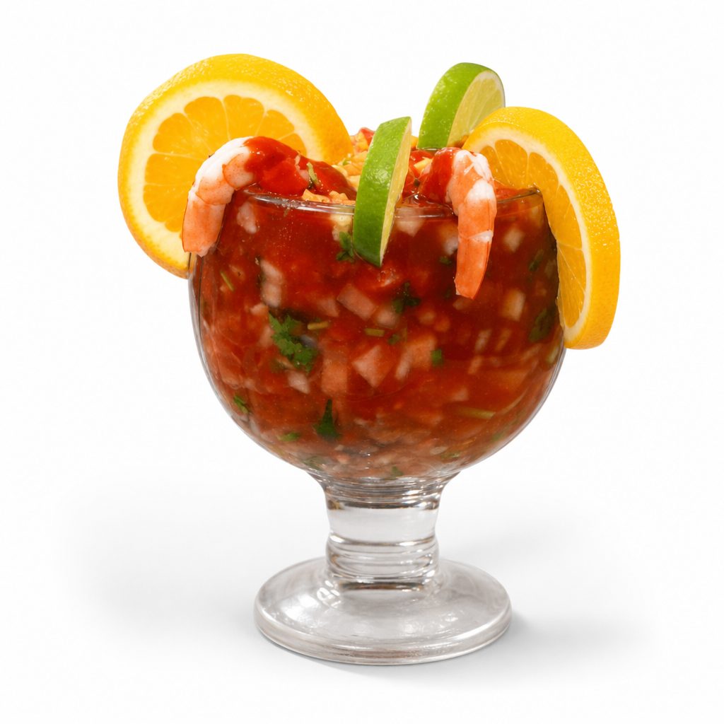 Shrimp Cocktail / Cóctel De Camarón.