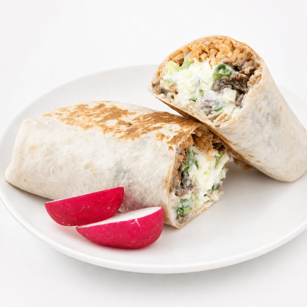Morales Burrito (Carnitas).