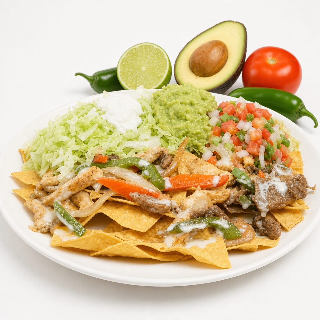 Super Nachos Chicken.