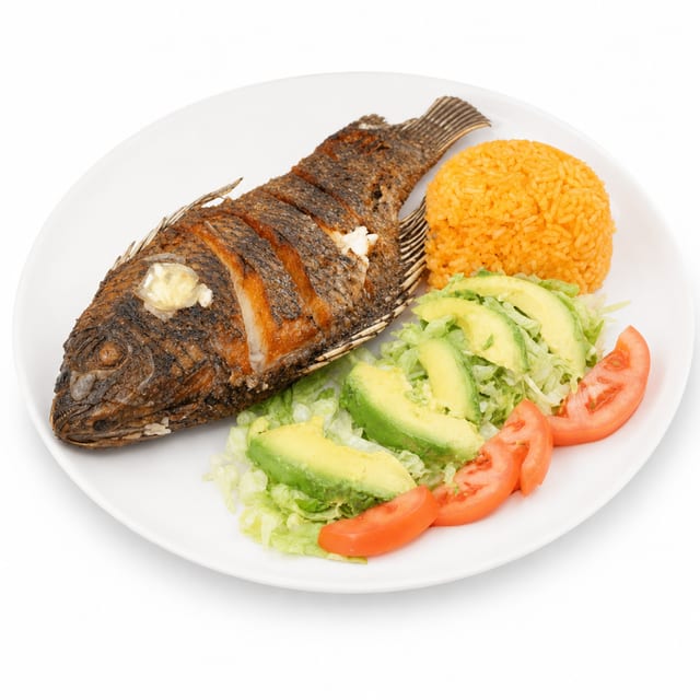 Mojarra Frita / Fried Sea Bream.