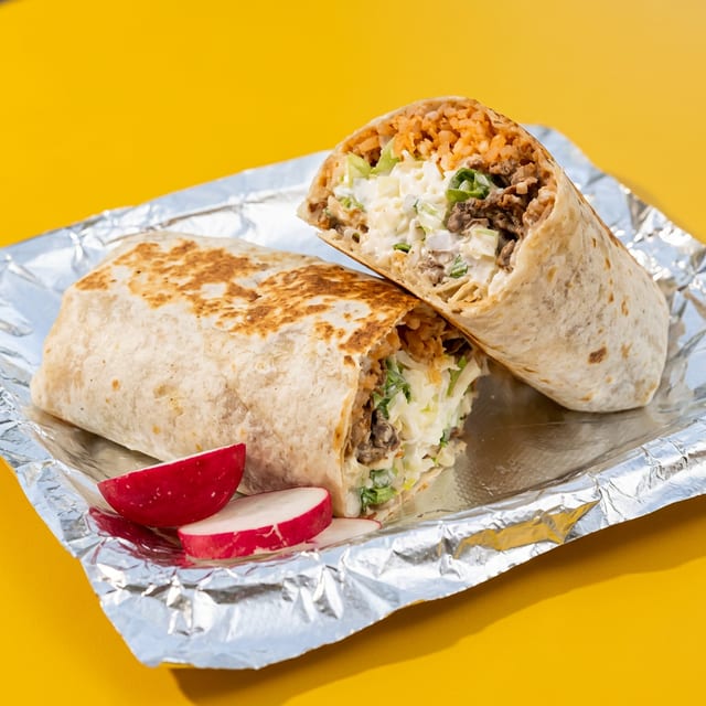 Morales Burrito (Carnitas).