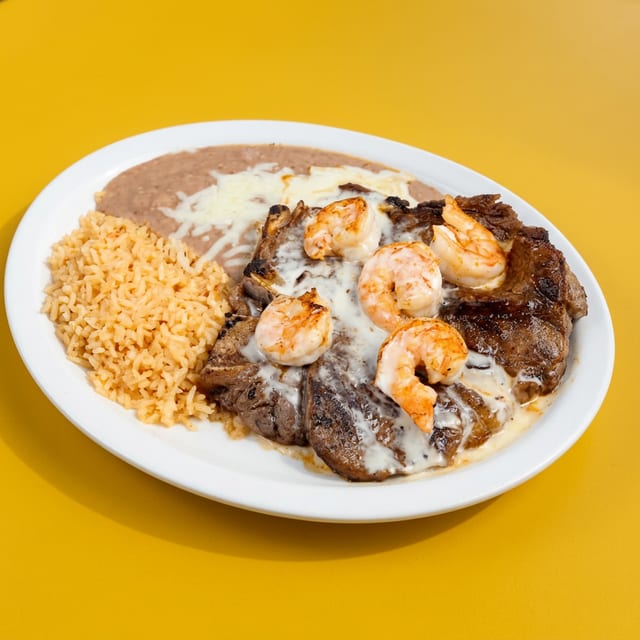 Steak & Shrimp.