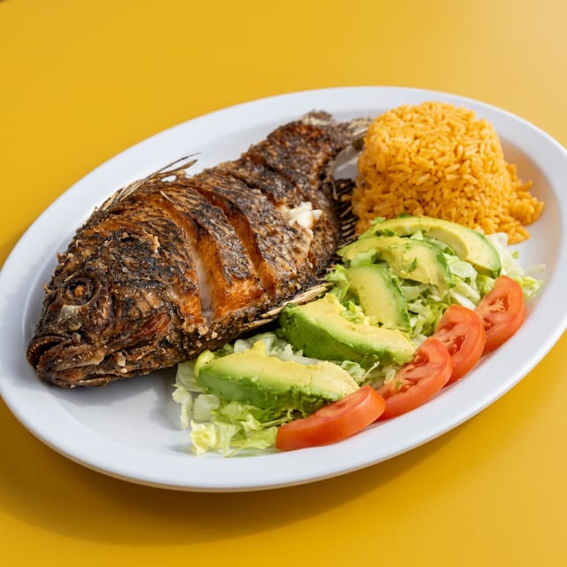Mojarra Frita / Fried Sea Bream.